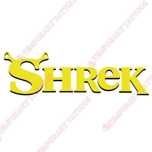 Shrek Customize Temporary Tattoos Stickers NO.3424